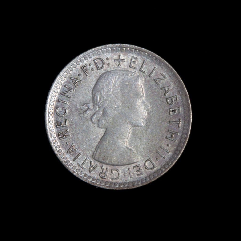 Coin, depicting Queen Elizabeth II